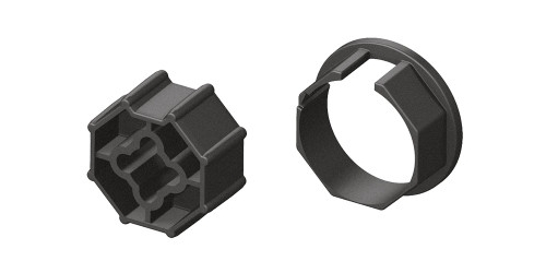 Zabierak i adapter do rury ośmiokątnej 40 mm do serii Mobilus M35